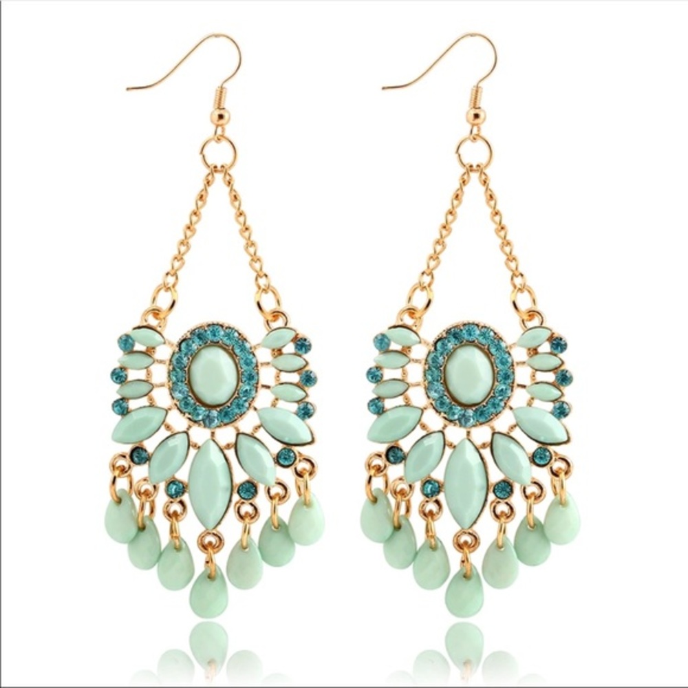 Boho Drop Earrings - Picture 2 of 2